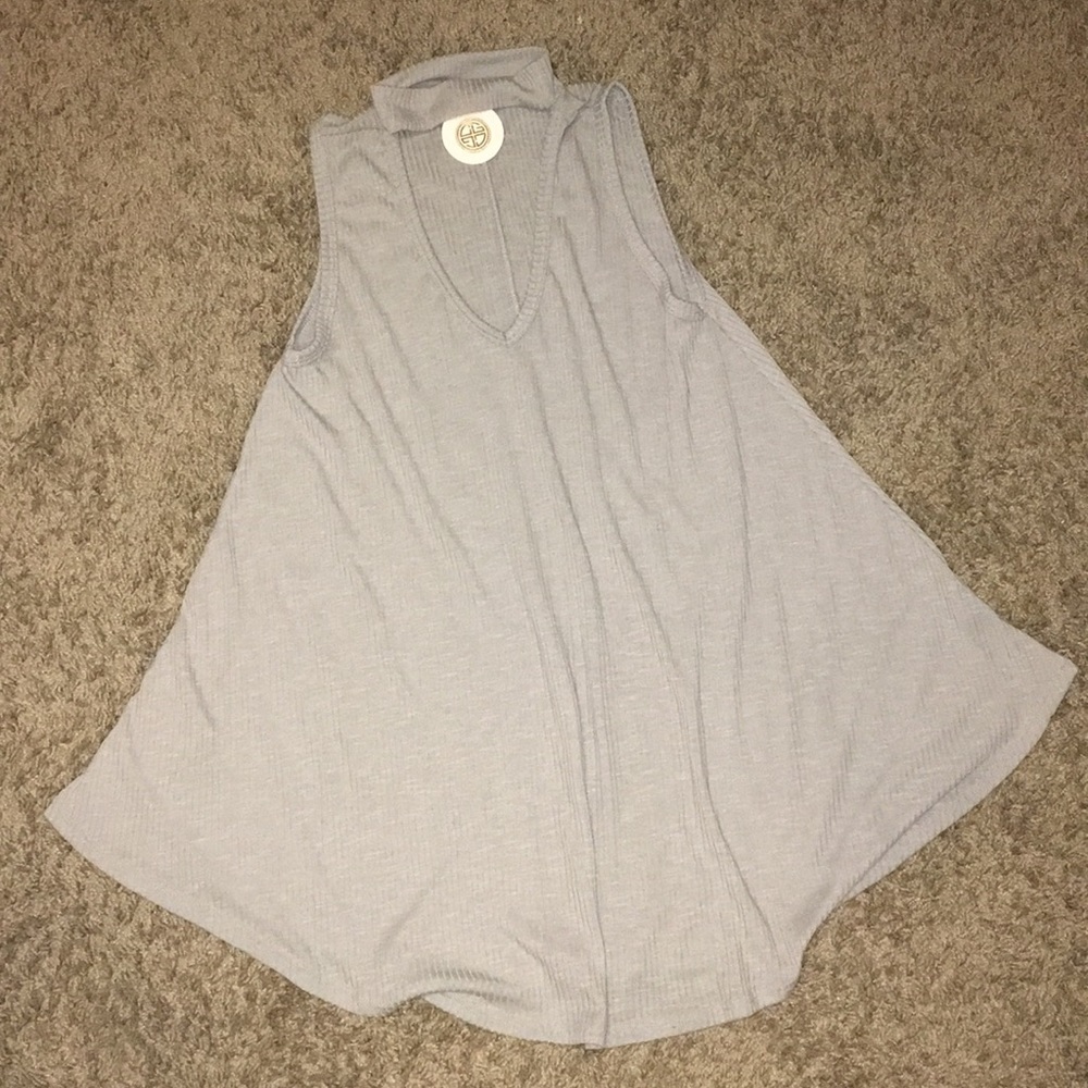 Karlie Grey Choker Top